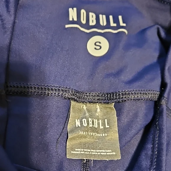 NOBULL Size Small Navy Cropped Leggings - Picture 2 of 10